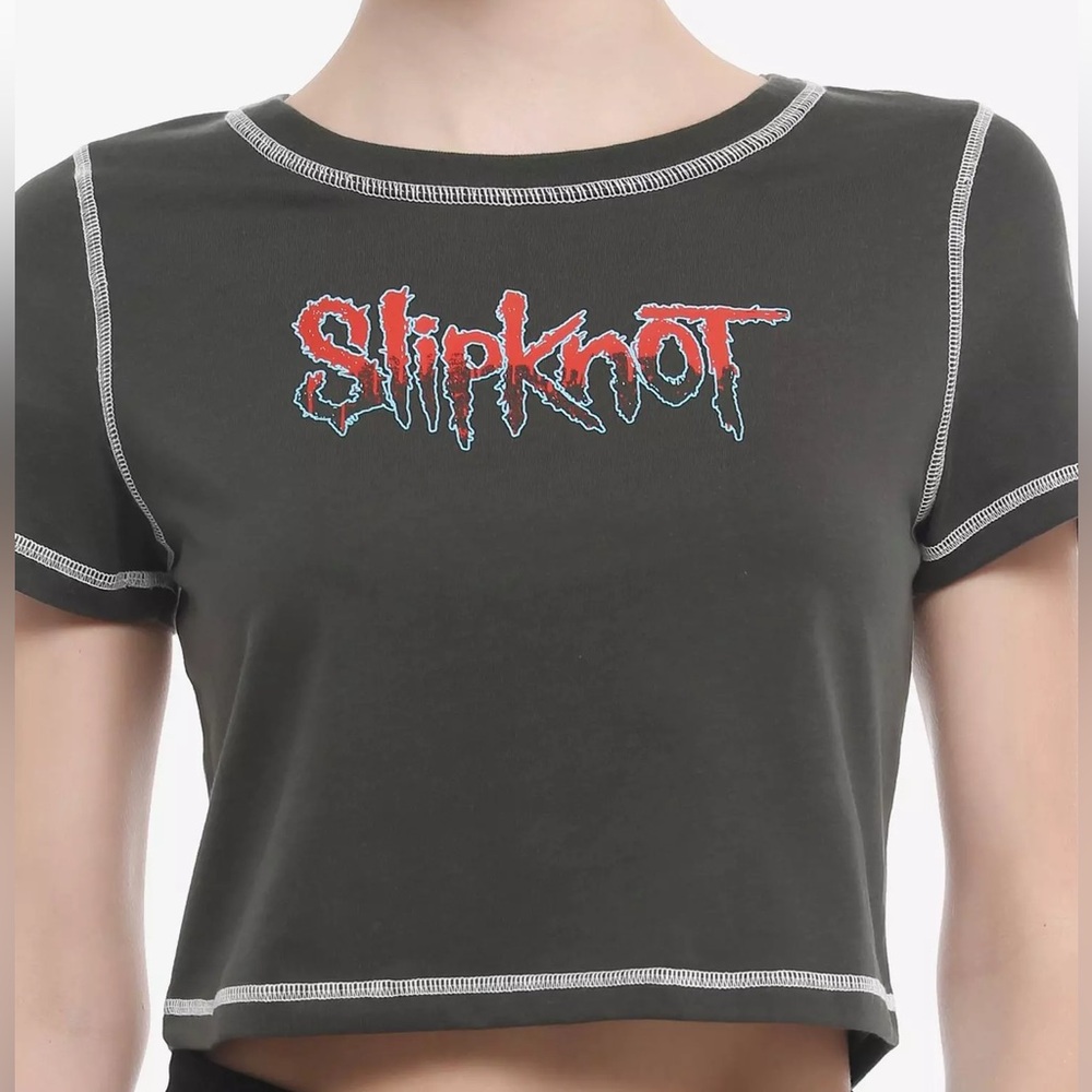 Slipknot Logo Baby T-Shirt Hot Topic‎